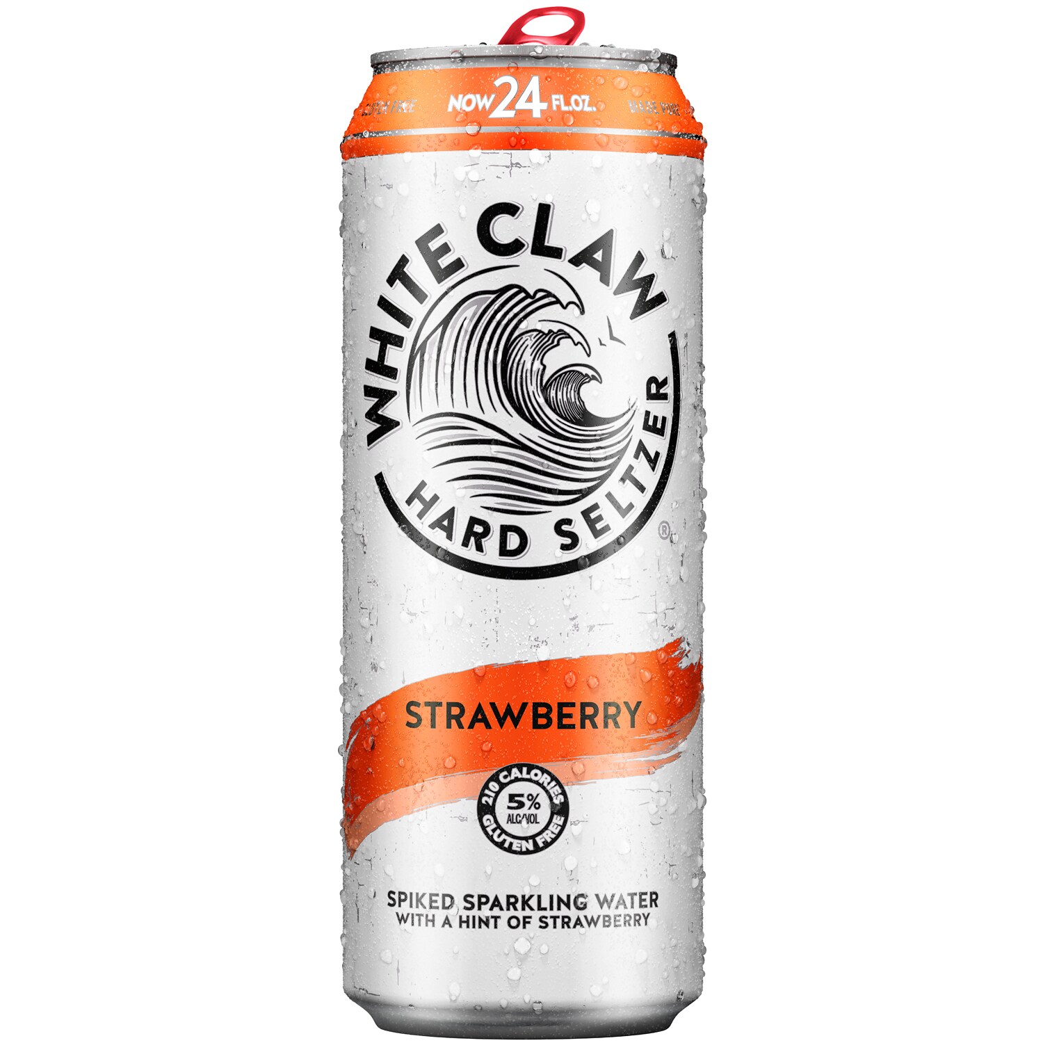 White Claw Hard Seltzer, Strawberry, Can