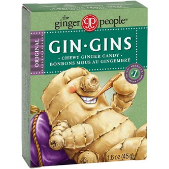 The Ginger People Gin Gins Ginger Chews, Original