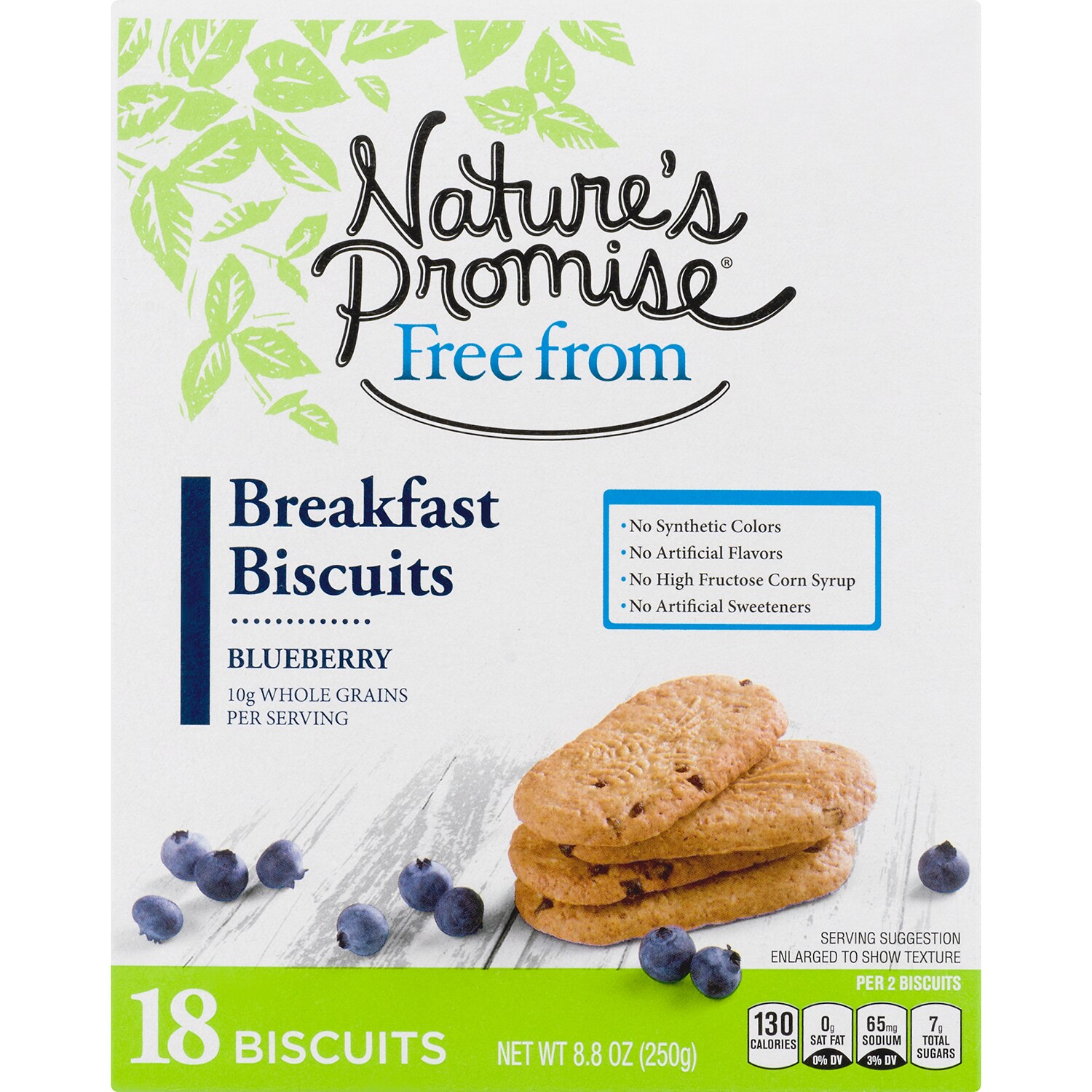 Nature's Promise Breakfast Biscuits, Blueberry