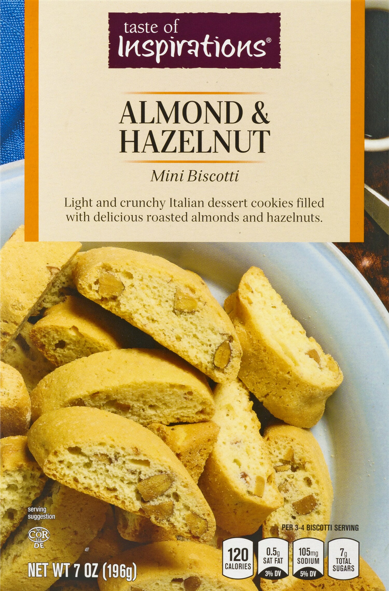 Taste of Inspirations Mini Biscotti, Almond & Hazelnut