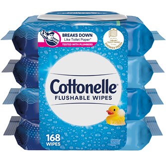 Cottonelle Flushable Wipes
