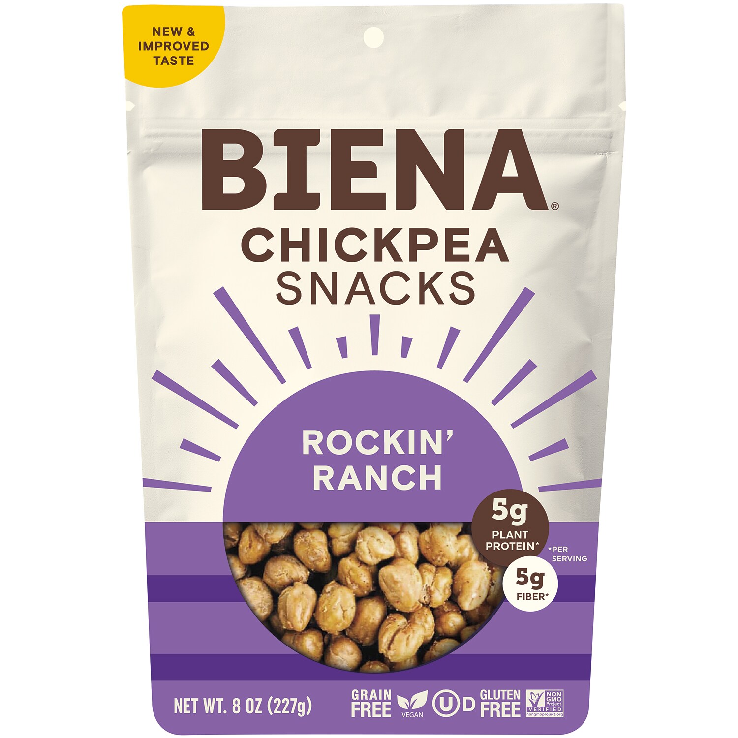 Biena Chickpea Snacks, Rockin' Ranch