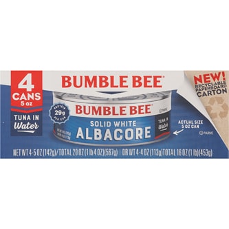 Bumble Bee Solid White Albacore Tuna in Water