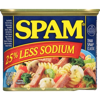 Spam 25% Less Sodium Luncheon Meat