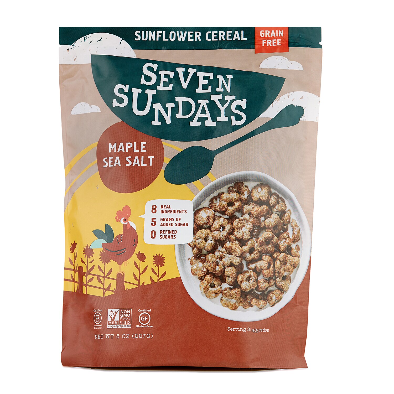 Seven Sundays Grain Free Sunflower Cereal, Maple Sea Salt