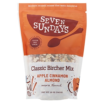 Seven Sundays Gluten Free Muesli Cereal, Classic Bircher Mix