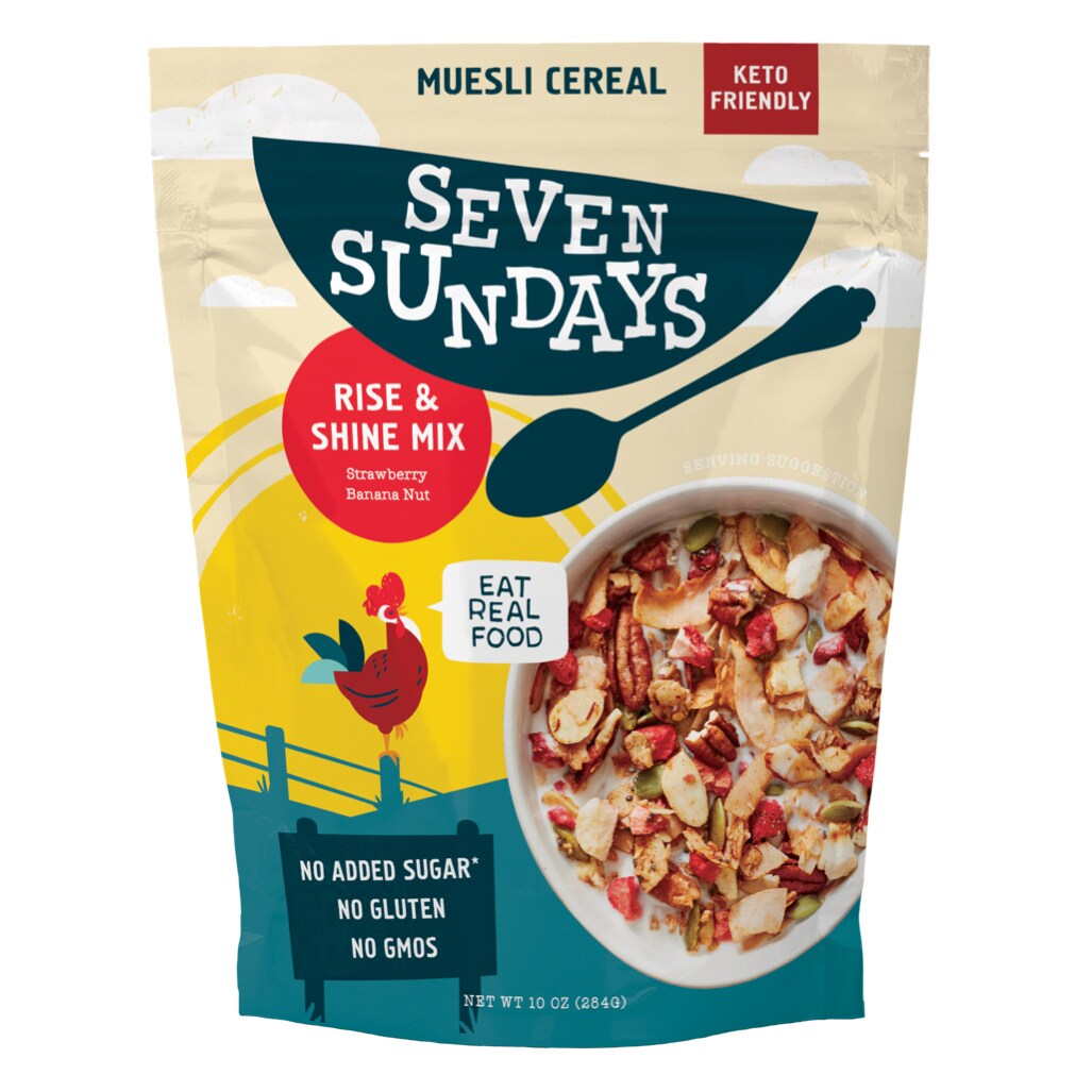 Seven Sundays Gluten Free Muesli Cereal, Rise & Shine Mix