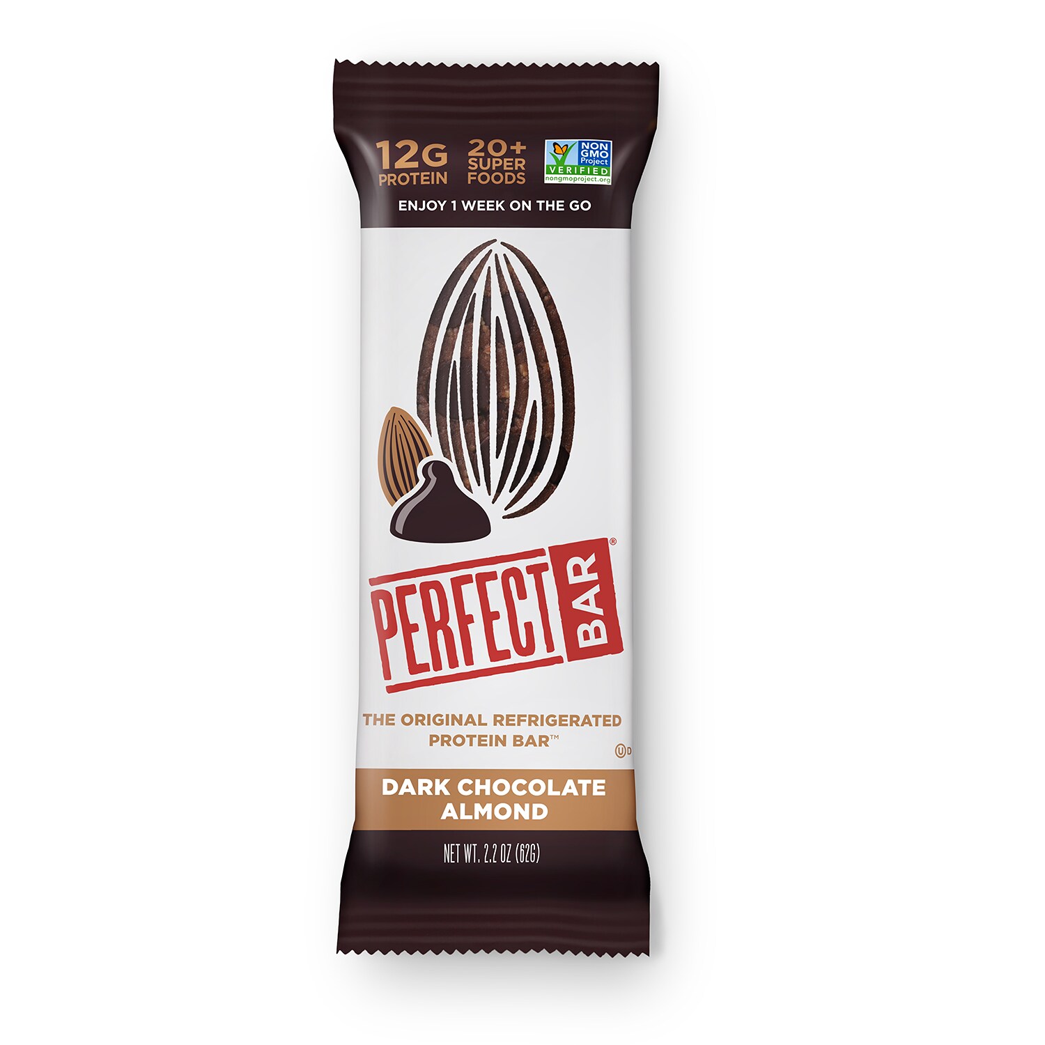 Perfect Bar Protein Bar, Dark Chocolate Almond