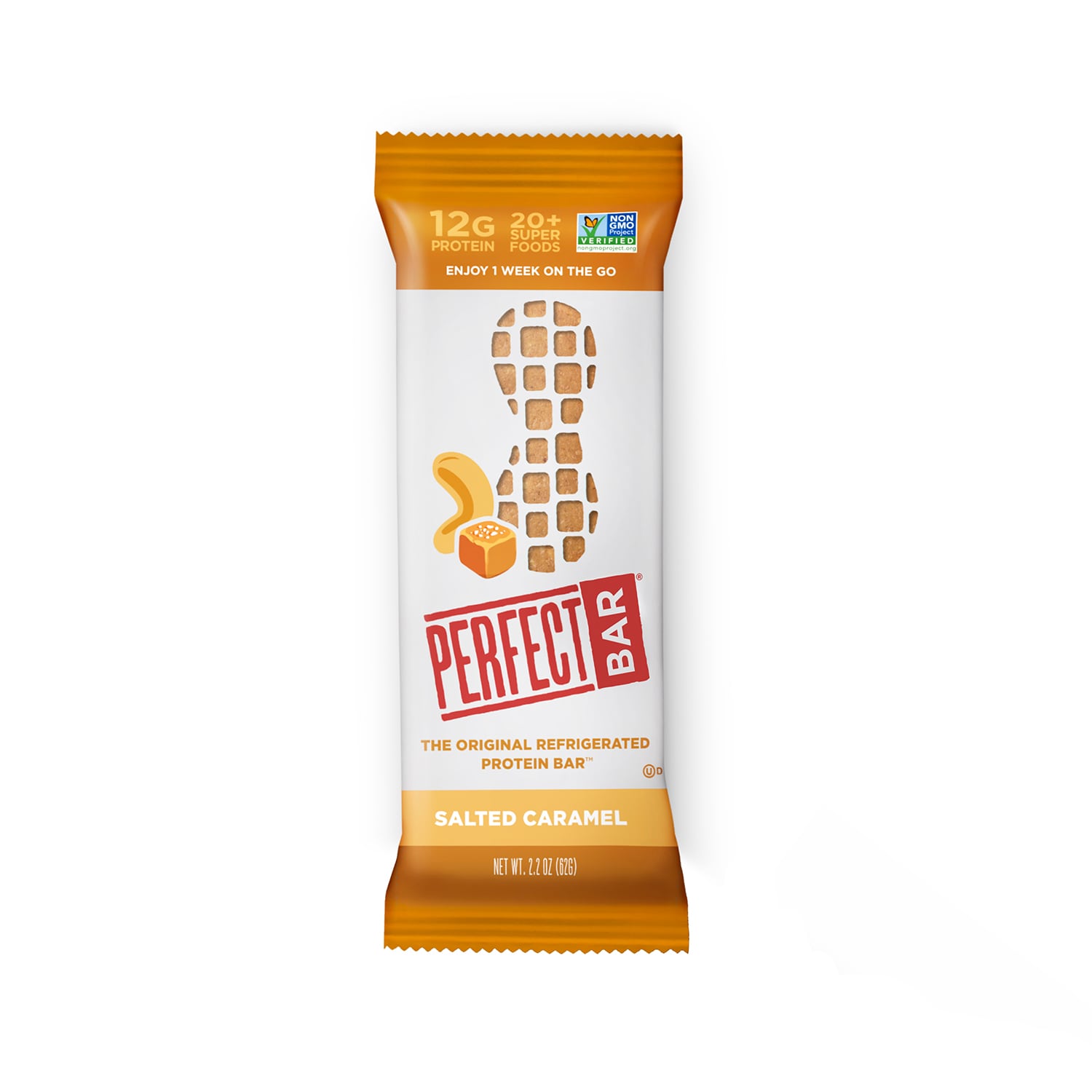 Perfect Bar Protein Bar, Salted Caramel