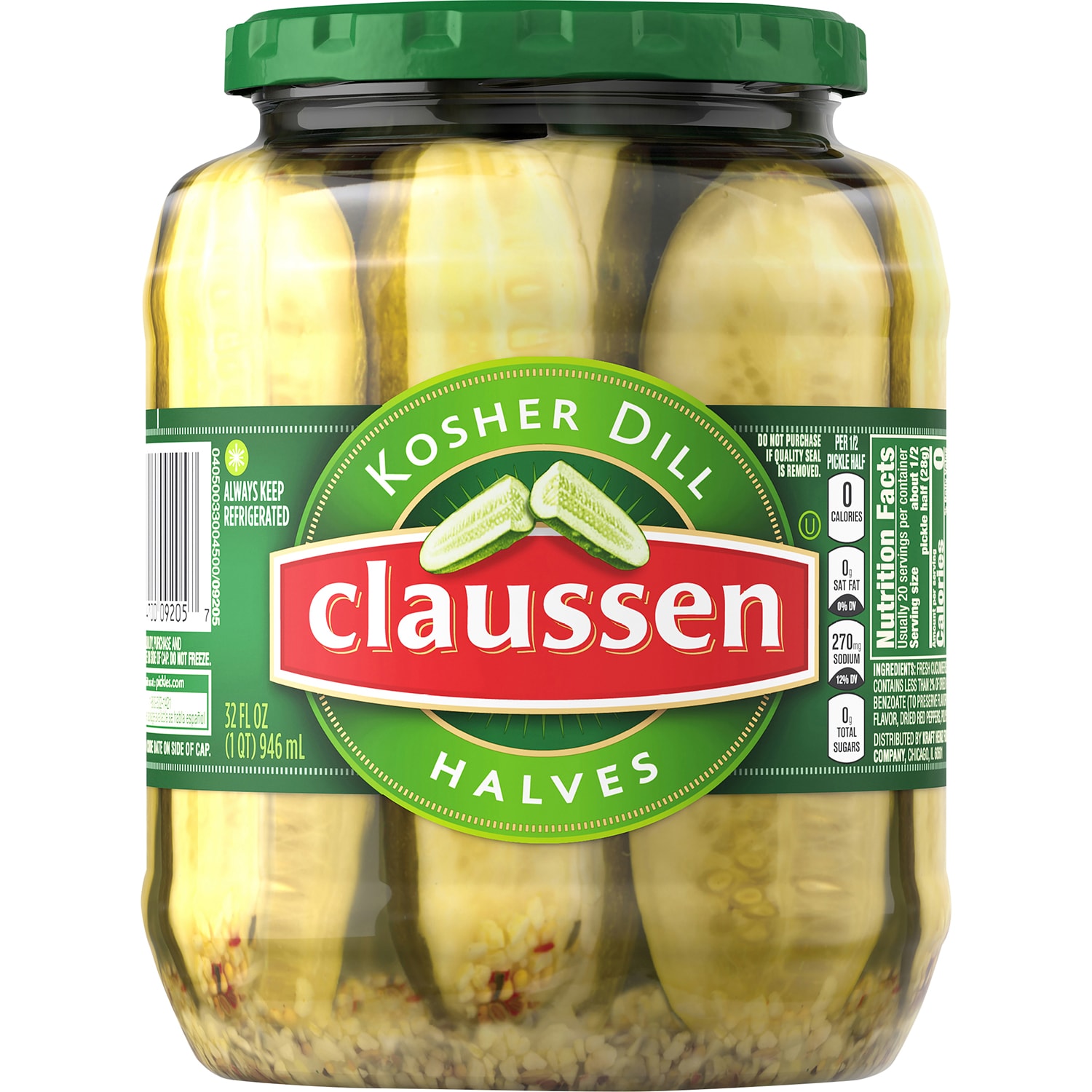 Claussen Kosher Dill Halves