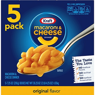 Kraft Macaroni & Cheese Dinner, Original
