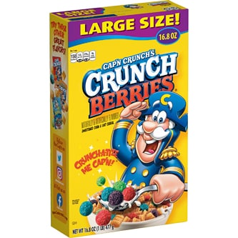 Quaker Cap'n Crunch's Crunch Berries Cereal