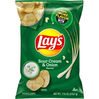 Lay's Potato Chips, Sour Cream & Onion