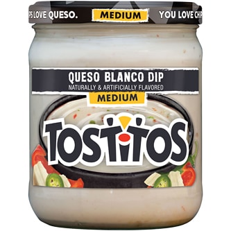Tostitos Queso Blanco Dip, Medium