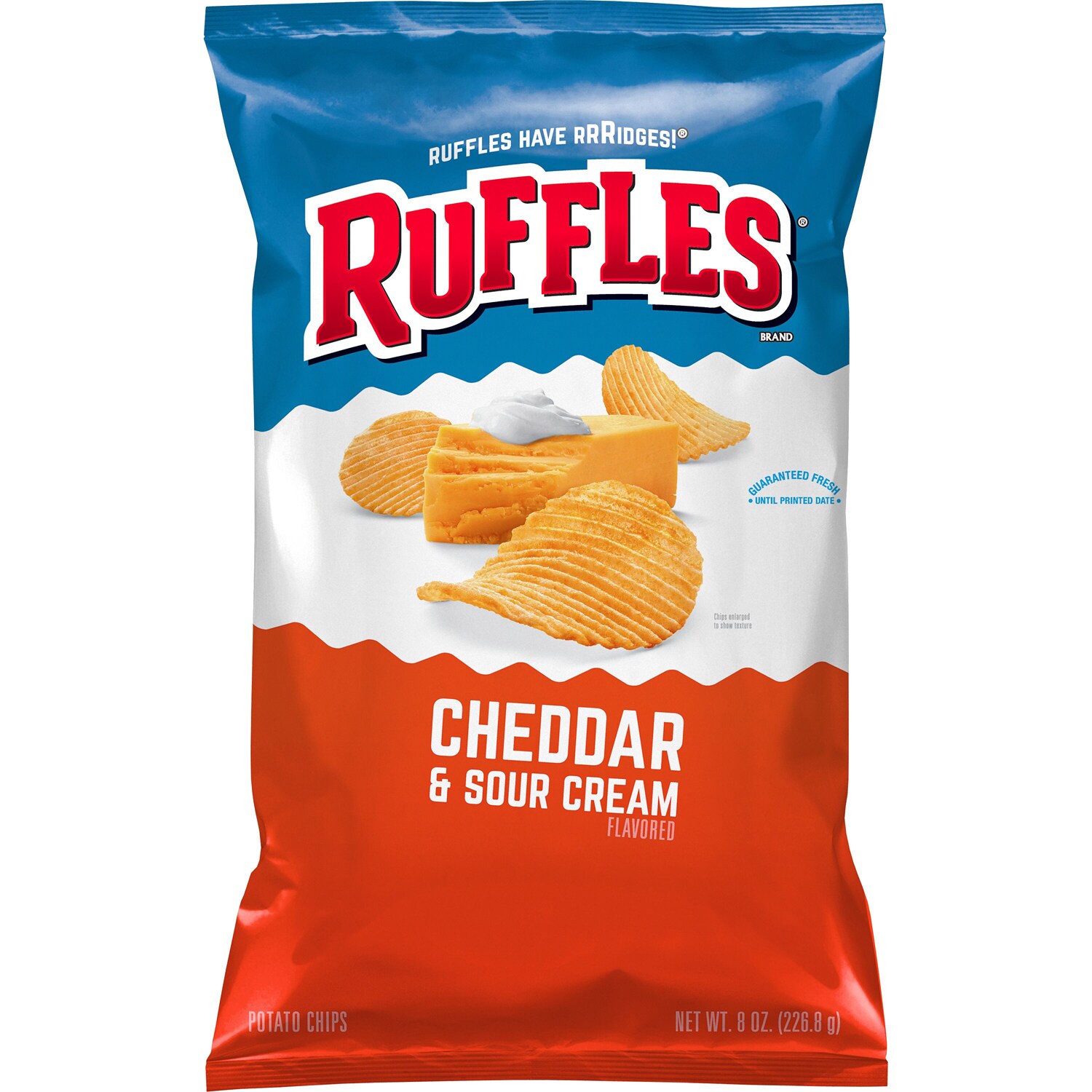 Ruffles Potato Chips, Cheddar & Sour Cream