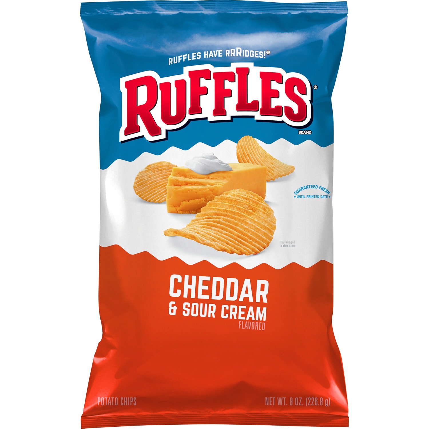 Ruffles Potato Chips, Cheddar & Sour Cream