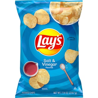 Lay's Potato Chips, Salt & Vinegar