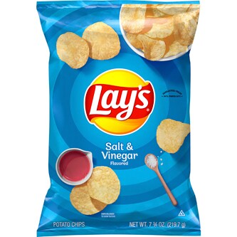 Lay's Potato Chips, Salt & Vinegar
