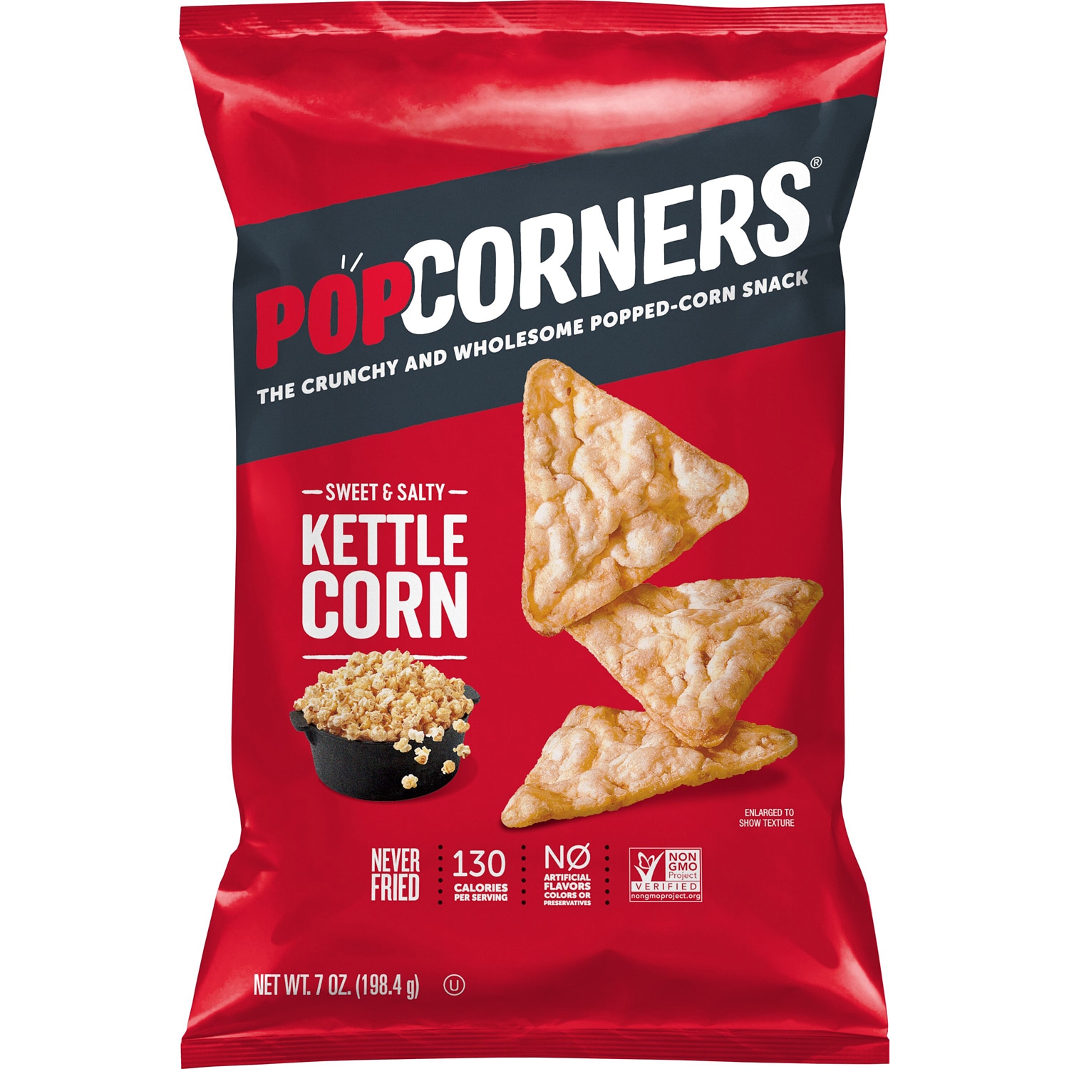 PopCorners Popped Corn Chips, Kettle Corn