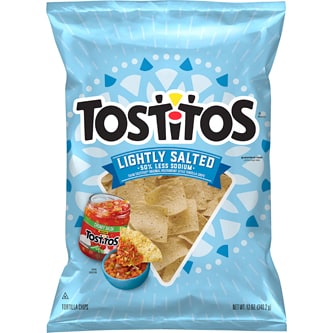 Tostitos Restaurant Style Tortilla Chips, Lightly Salted