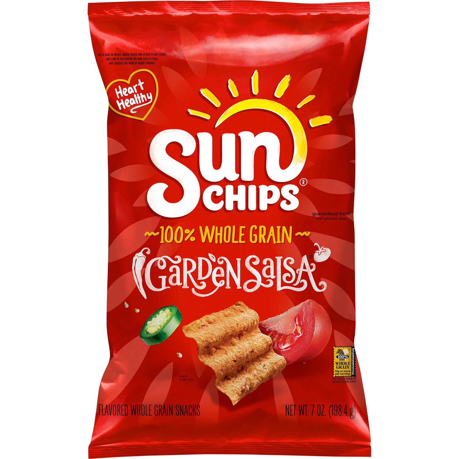 SunChips Whole Grain Chips, Garden Salsa