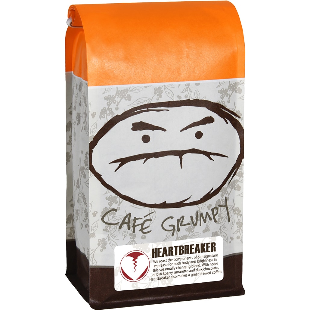 Café Grumpy Whole Bean Espresso Coffee, Heartbreaker