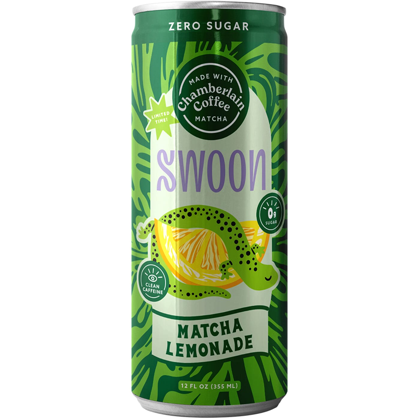 Swoon Zero Sugar Matcha Lemonade, Can