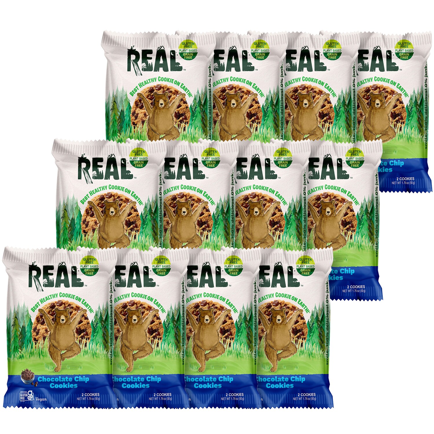 REAL Cookies, Chocolate Chip