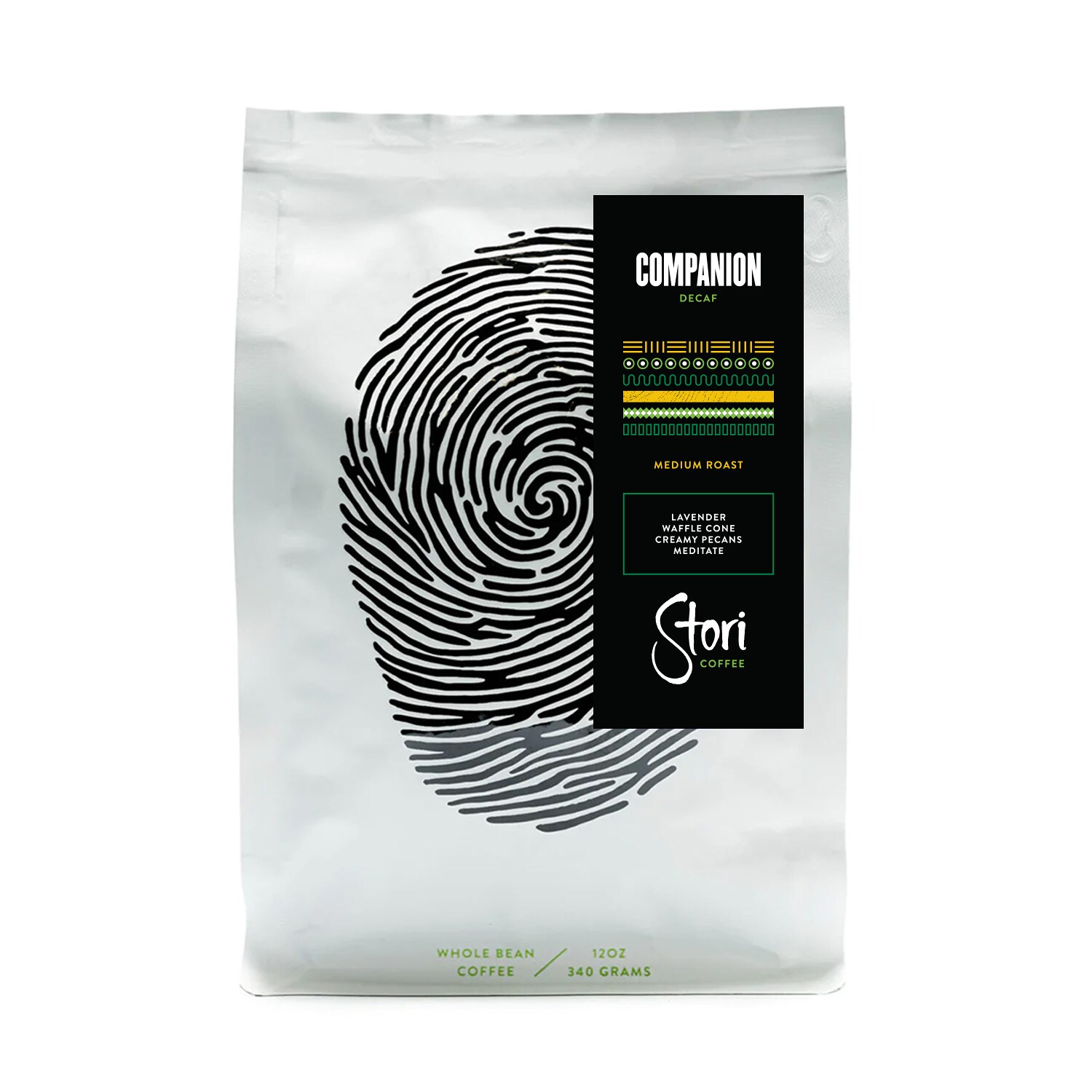 Stori Coffee Whole Bean Coffee, Companion Decaf