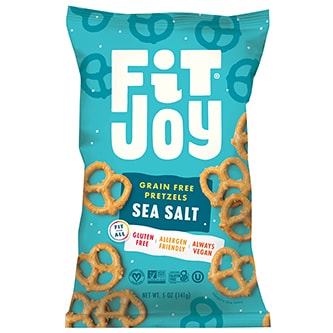 FitJoy Grain Free Pretzels, Sea Salt