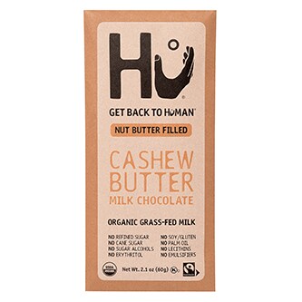 Hu Kitchen Organic Nut Butter Filled Bar, Cashew Butter Milk Chocolate