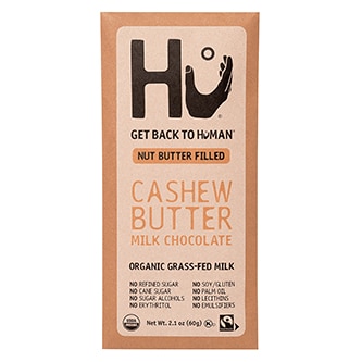 Hu Kitchen Organic Nut Butter Filled Bar, Cashew Butter Milk Chocolate