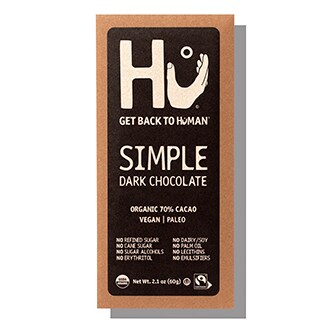 Hu Kitchen Simple Organic Dark Chocolate Bar