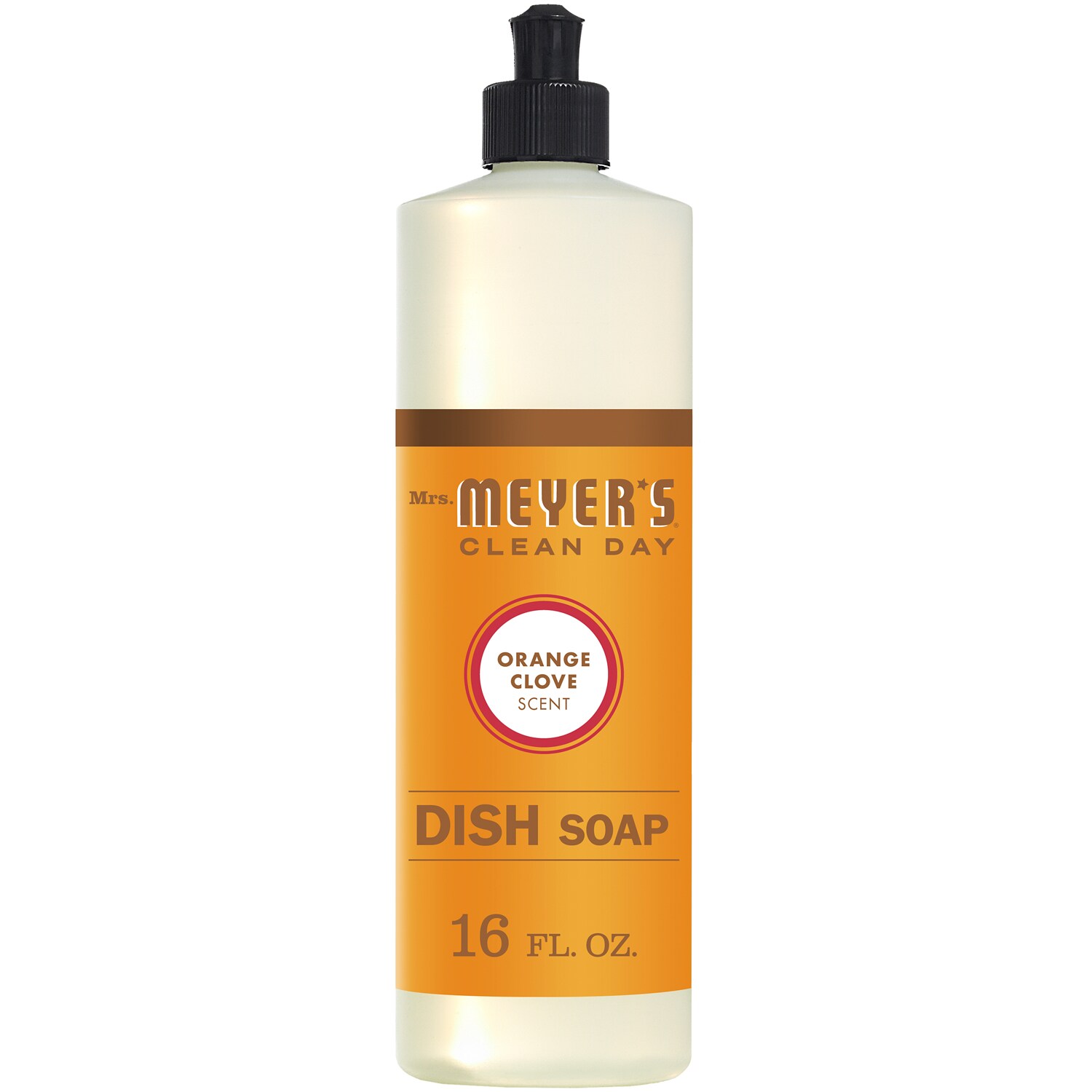 Mrs. Meyer's Clean Day Liquid Dish Soap, Orange Clove