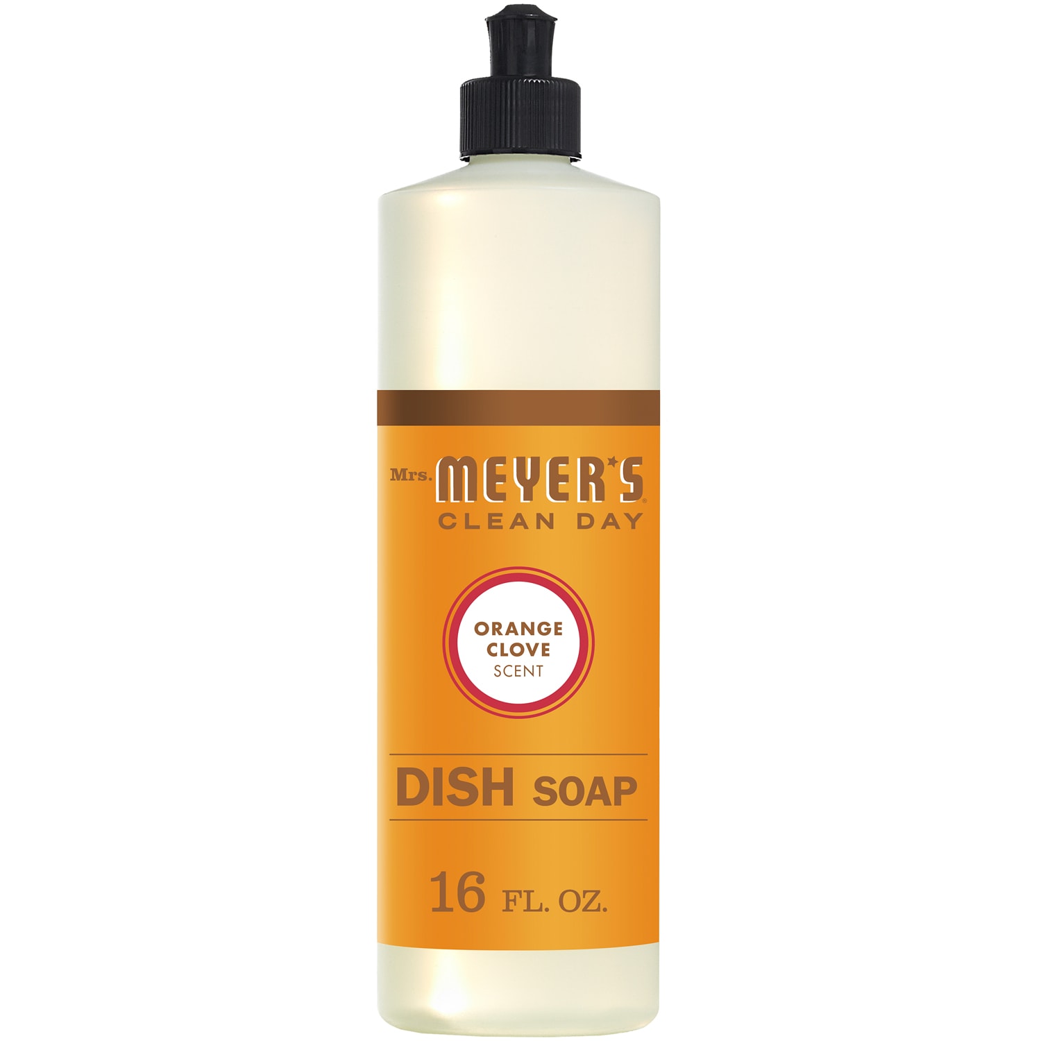 Mrs. Meyer's Clean Day Liquid Dish Soap, Orange Clove