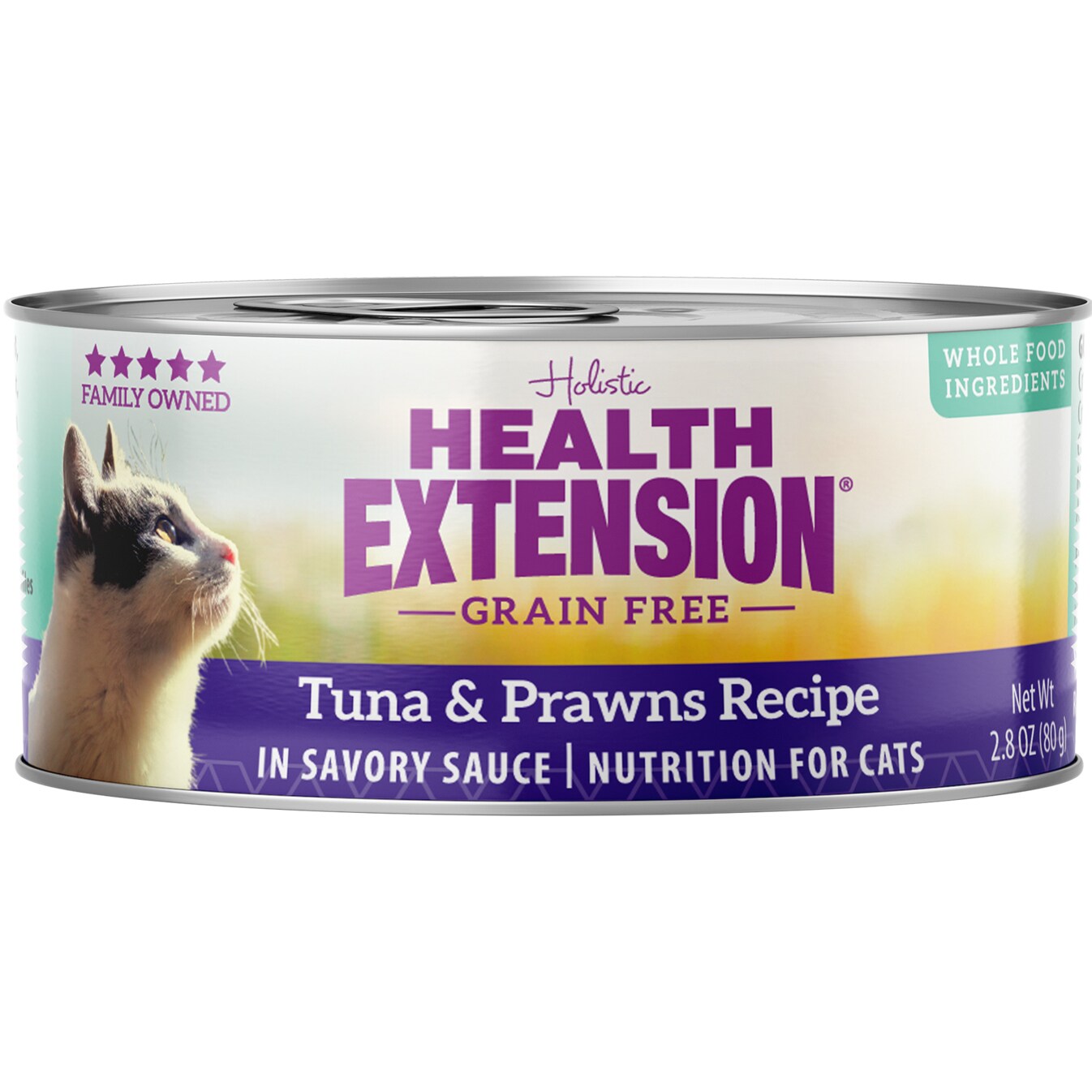 Health Extension Grain Free Wet Cat Food, Tuna & Prawns