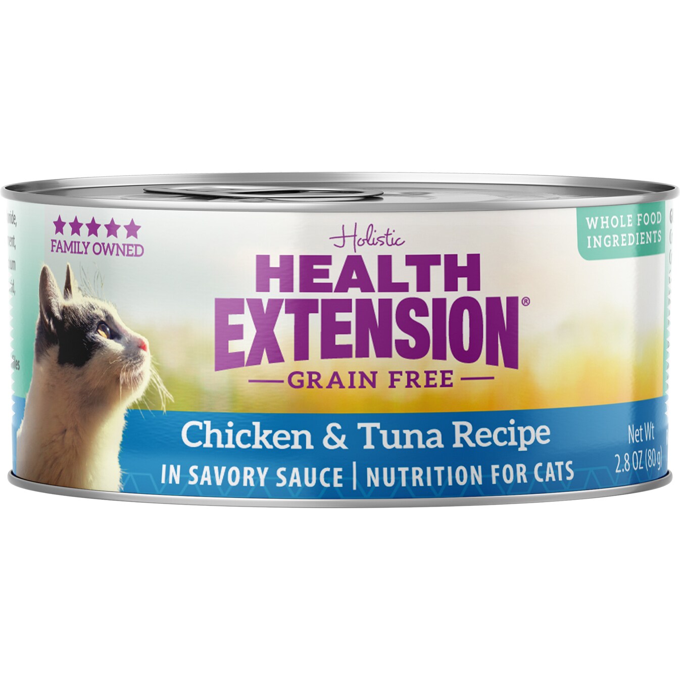 Health Extension Grain Free Wet Cat Food, Chicken & Tuna