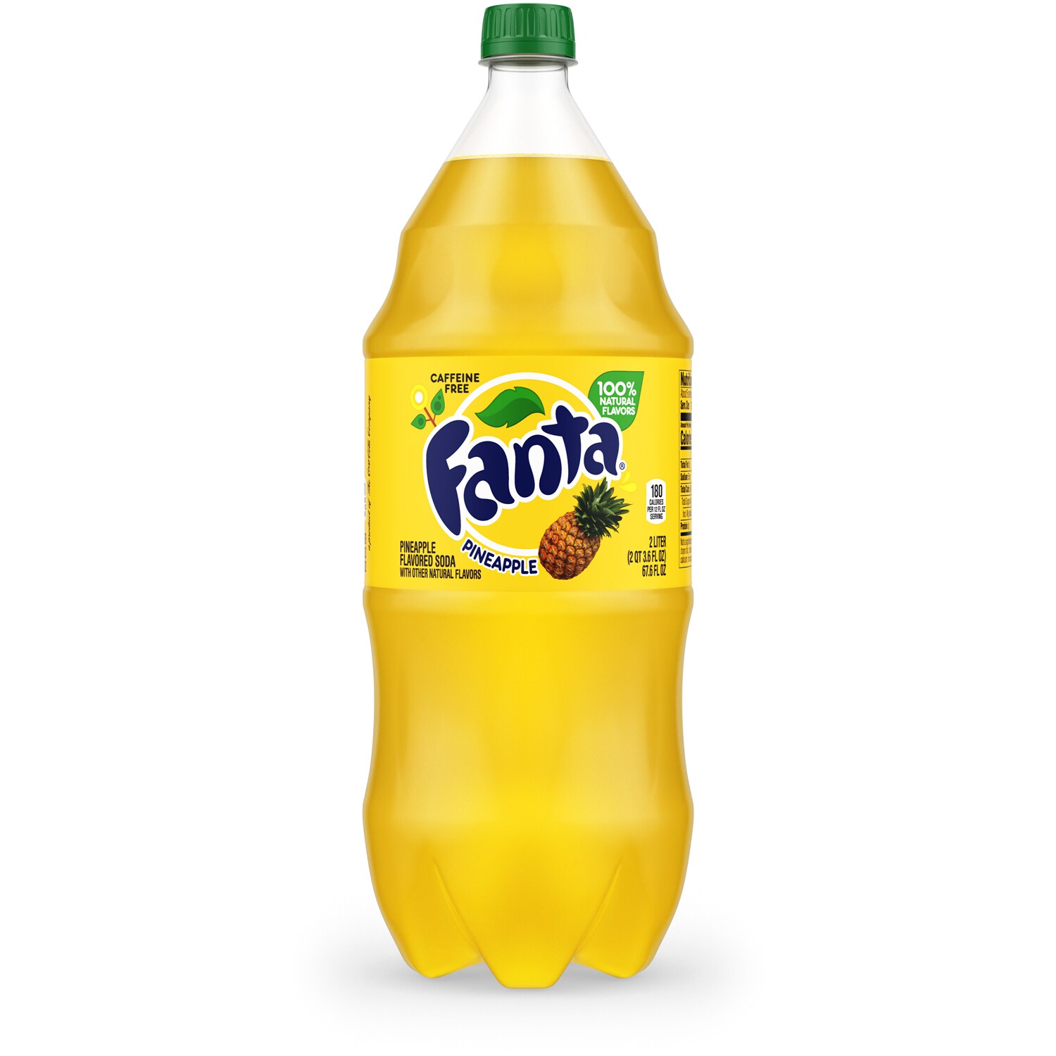 Fanta Pineapple Soda, Plastic Bottle