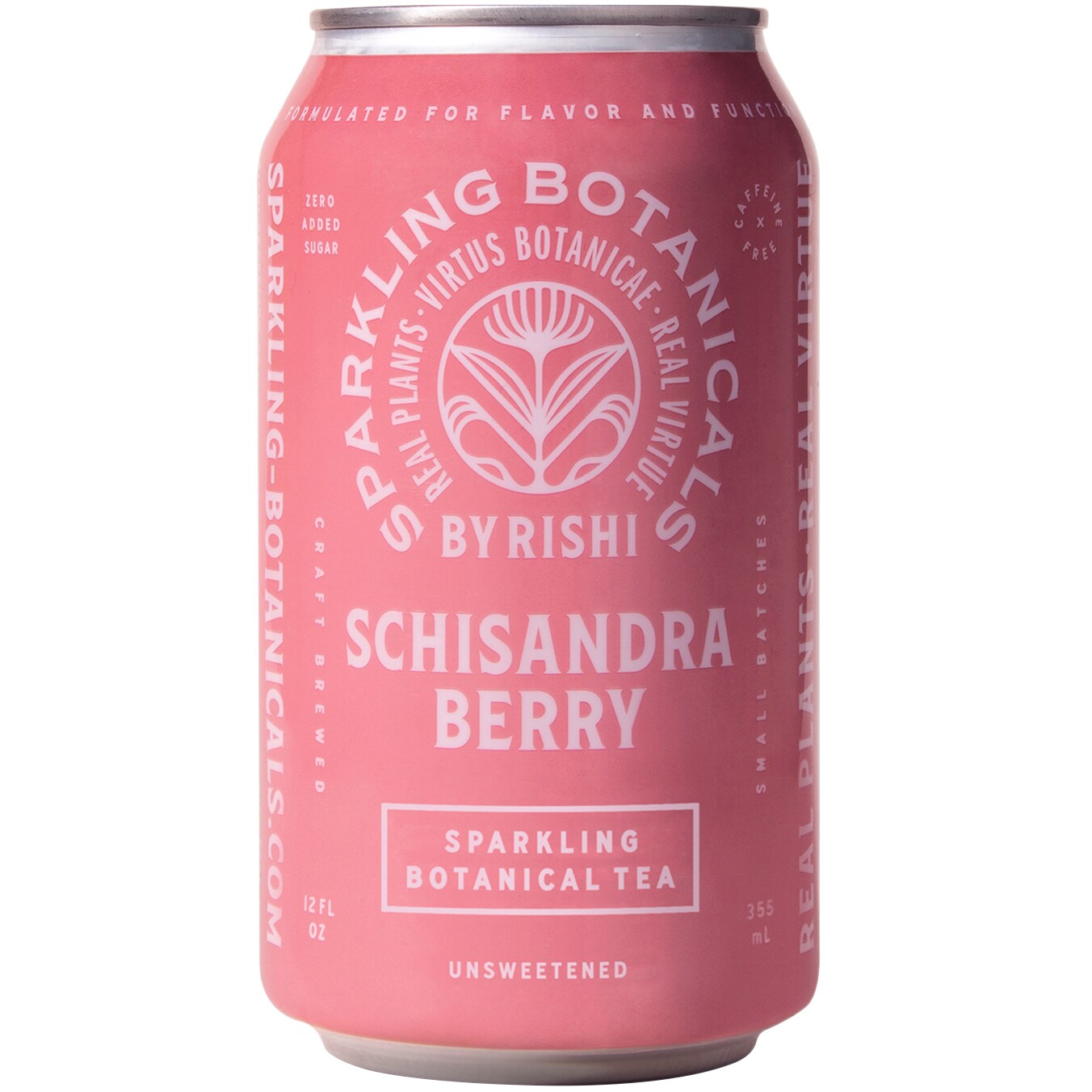 Rishi Sparkling Botanical Tea, Unsweetened Schisandra Berry, Can
