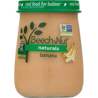 Beech-Nut Naturals Stage 1 Baby Food, Banana