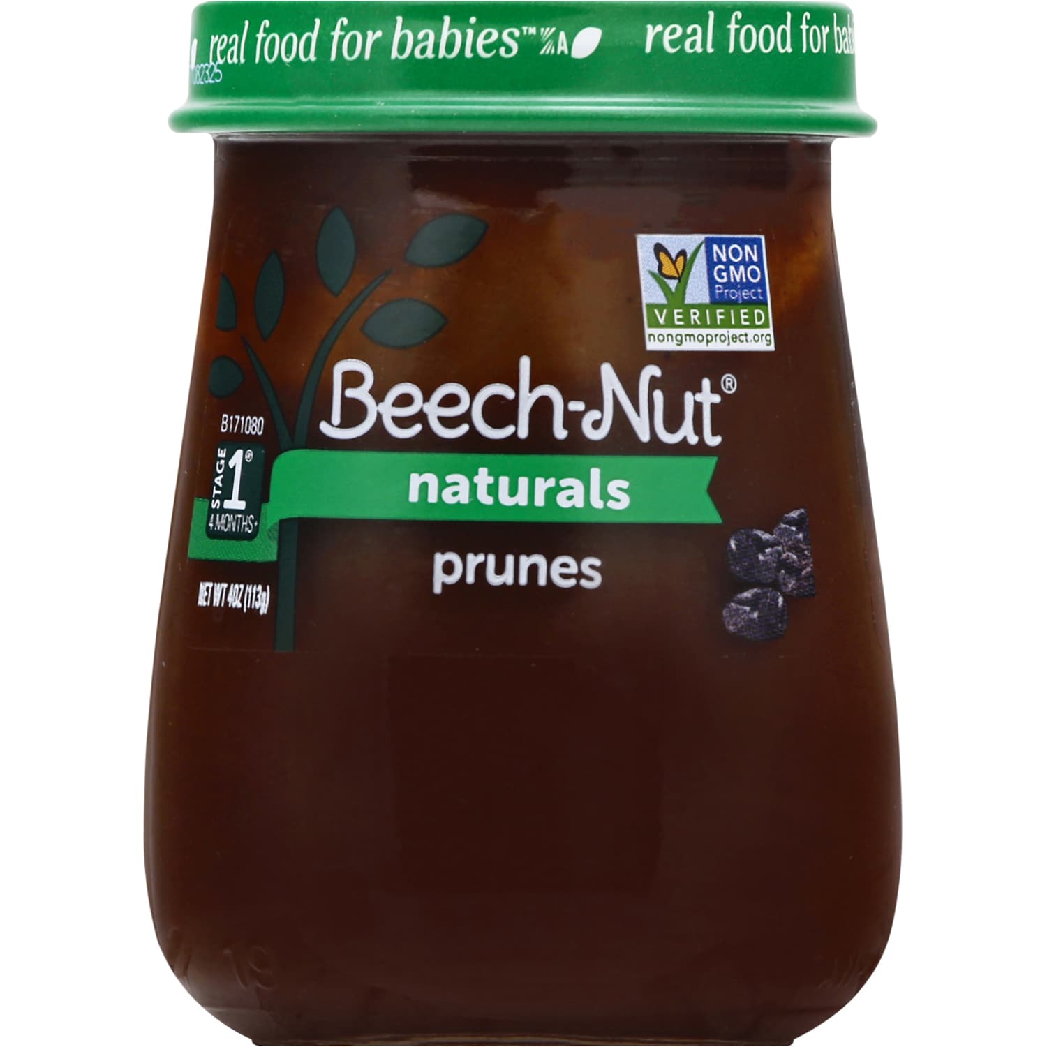 Beech-Nut Naturals Stage 1 Baby Food, Prunes
