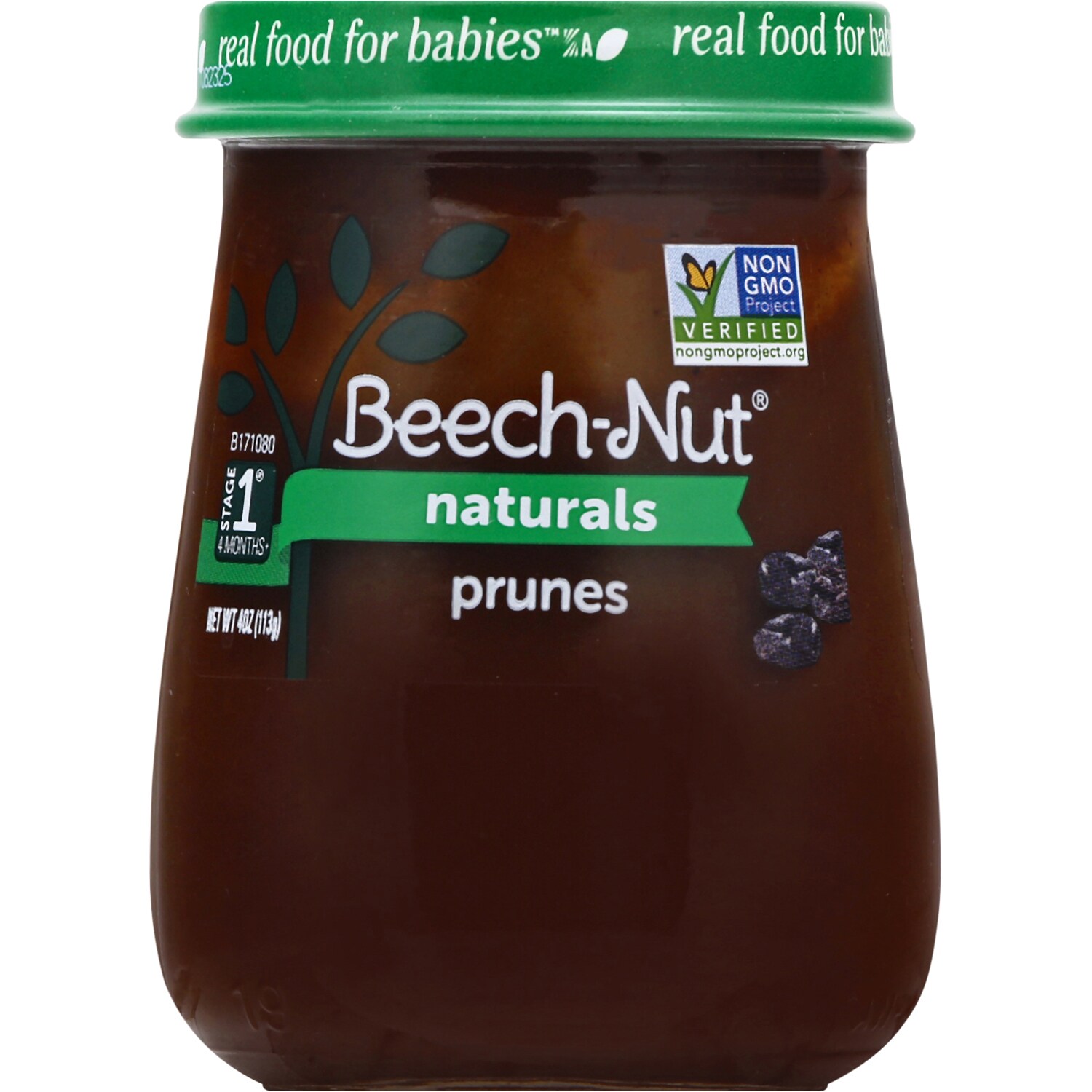 Beech-Nut Naturals Stage 1 Baby Food, Prunes
