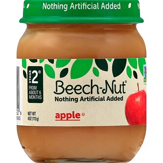 Beech-Nut Stage 2 Baby Food, Apple