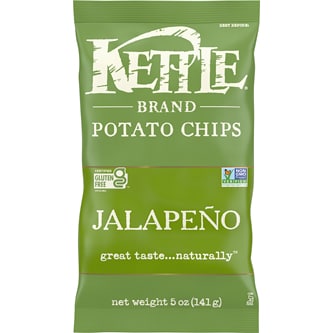 Kettle Brand Potato Chips, Jalapeño