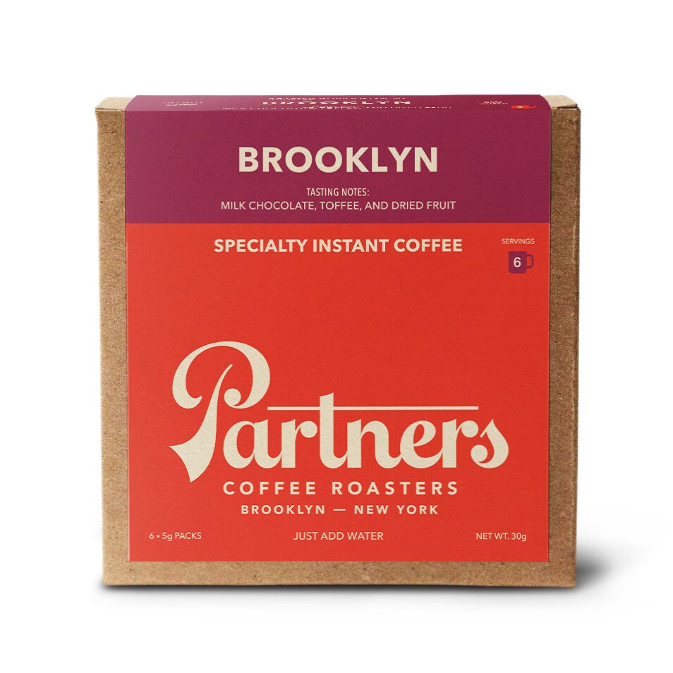Partners Specialty Instant Coffee, Brooklyn