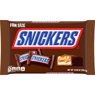 Snickers Chocolate Bars, Fun Size