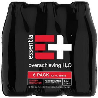 Essentia Alkaline Water, Plastic Bottles