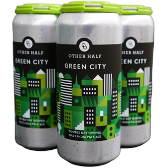 Other Half Green City Double Dry Hopped Hazy East Coast IPA, Cans