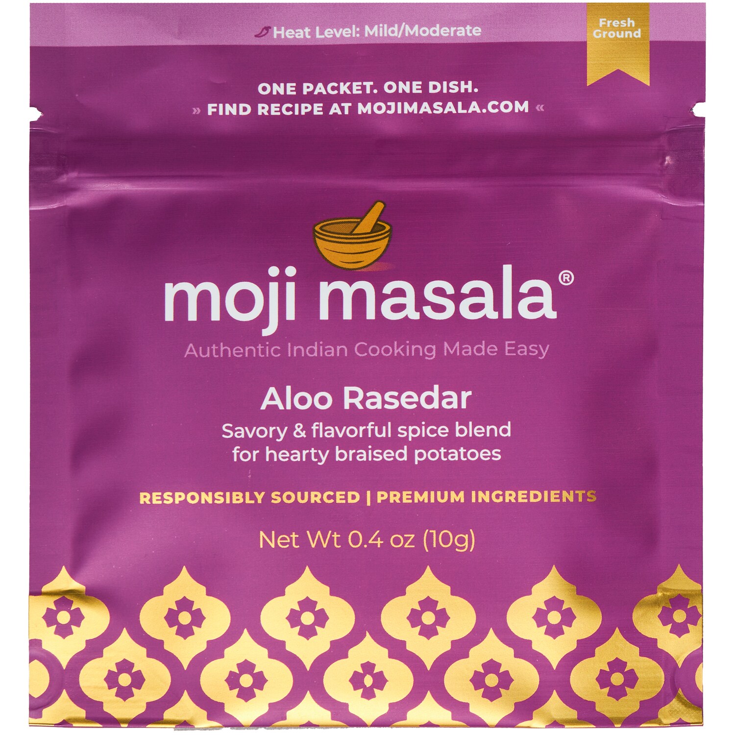 Moji Masala Spice Blend, Aloo Rasedar