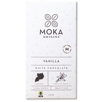 Moka Origins White Chocolate, Vanilla